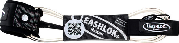 Surfboard Leash Leashlok Team 8' White|Universo Extremo Boards Surf & Skate