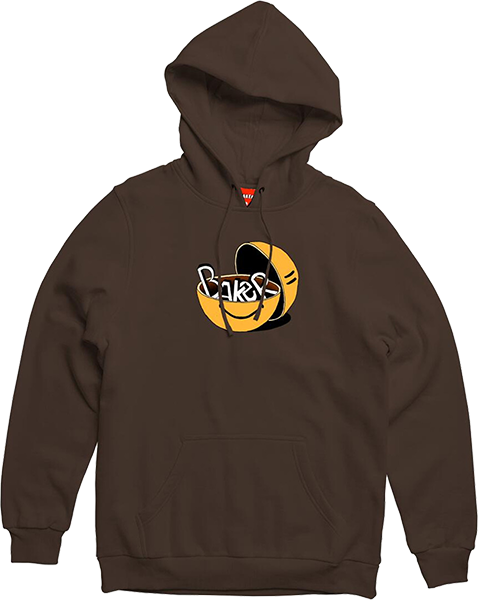 Baker Inner Happiness Hooded Sweatshirt - MEDIUM Brown