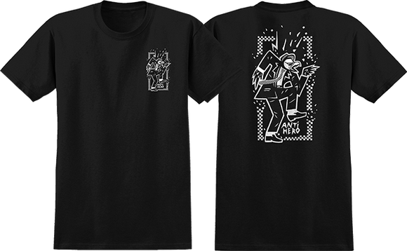 Antihero Rude Bwoy T-Shirt - Size: SMALL Black/White