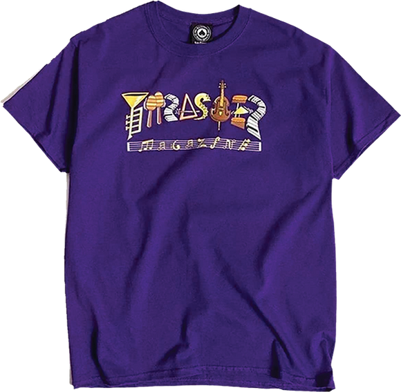 Thrasher Fillmore Logo T-Shirt - Size: X-LARGE Purple