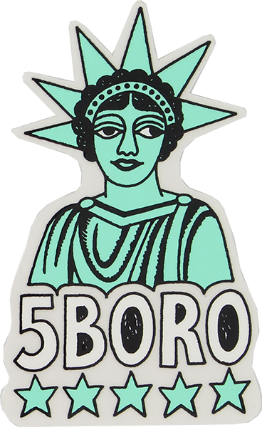 5BORO TOMAS REDREY LIBERTY STICKER