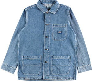 Dickies Unlined Denim Chore Coat L