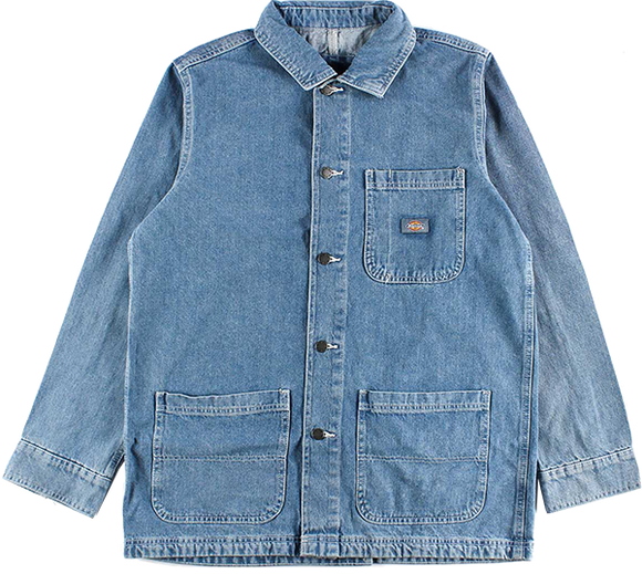 Dickies Unlined Denim Chore Coat L