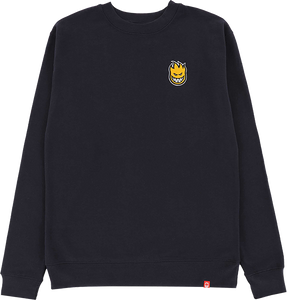 Spitfire Lil Bighead Fill Classic Crew Sweatshirt - X-LARGE Navy