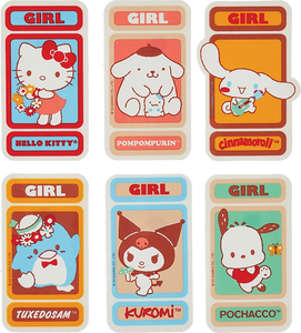 Girl 6/Pack Hello Kitty Team Kitty Stickers