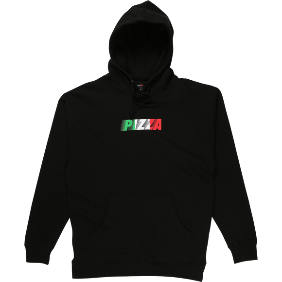 Pizza Speedy Hooded Sweatshirt - Black