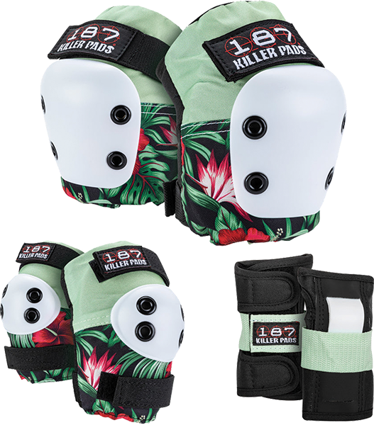 187 6-Pack Pad Set L/Xl-Hibiscus  