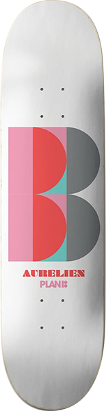 Plan B Giraud Deco Skateboard Deck -8.25 DECK ONLY