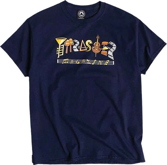 Thrasher Fillmore Logo T-Shirt - Size: X-LARGE Navy