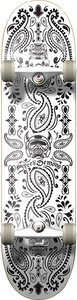 Speed Demons Bandana Complete Skateboard -8.0 Black/White 