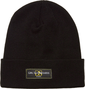 Girl Gsla Patch BEANIE Black