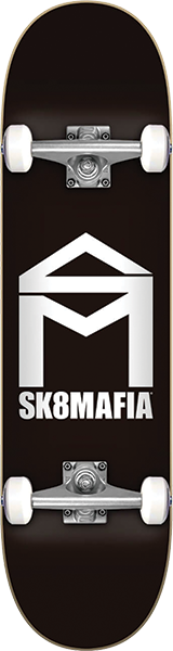 Sk8mafia House Logo Complete Skateboard -7.75 Black 