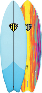 Ocean and Earth Epoxy Softboard 6'0"Mark Richards Twin Sky Blue