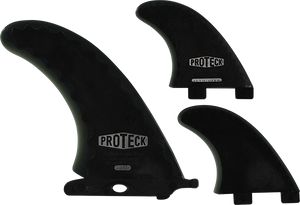 Proteck Perform Ffs Combo 7.0+4.0 Black Surfboard FIN 