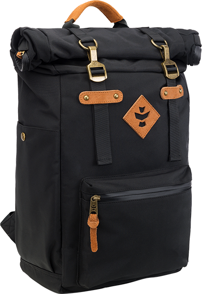 Revelry Drifter Rolltop Backpack 23l Black