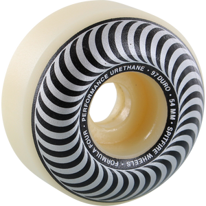 Spitfire F4 97a Classic 54mm Natural/Silver Skateboard Wheels (Set of 4)