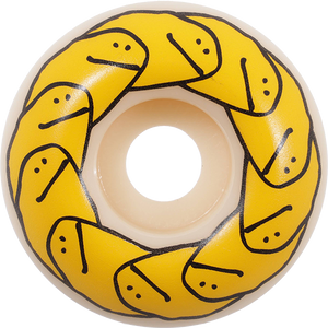 Spitfire Gonz F499 Shmoo 52mm Natural/Yellow Skateboard Wheels (Set of 4)