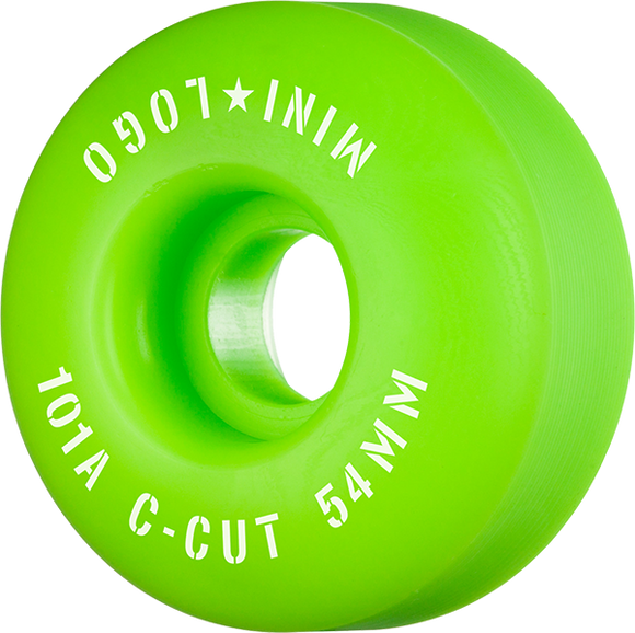 Ml C-Cut 54mm 101a Green  Skateboard Wheels (Set of 4)