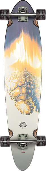 Globe Pinner Classic Complete Skateboard -9x40 Gold Vein 