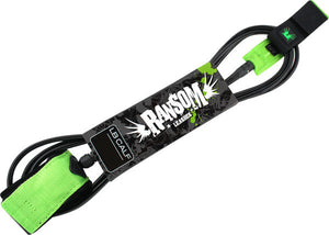 Surfboard Leash Ransom Lb Calf 9' Black/Green|Universo Extremo Boards Surf & Skate