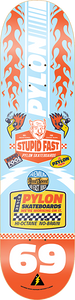 Pylon Stupid Fast Skateboard Deck -8.5 DECK ONLY