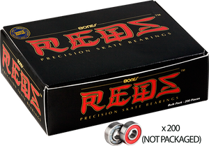 Bones Wheels Reds Bulk Pack 200pcs(25sets) Bearings