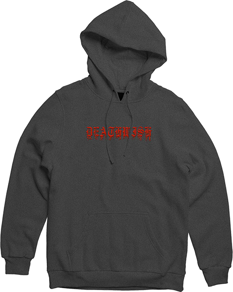 Deathwish Creepy Crawlers Hooded Sweatshirt - SMALL Heather Grey