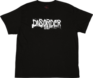 Disorder Spray T-Shirt - Size: MEDIUM Vintage Black